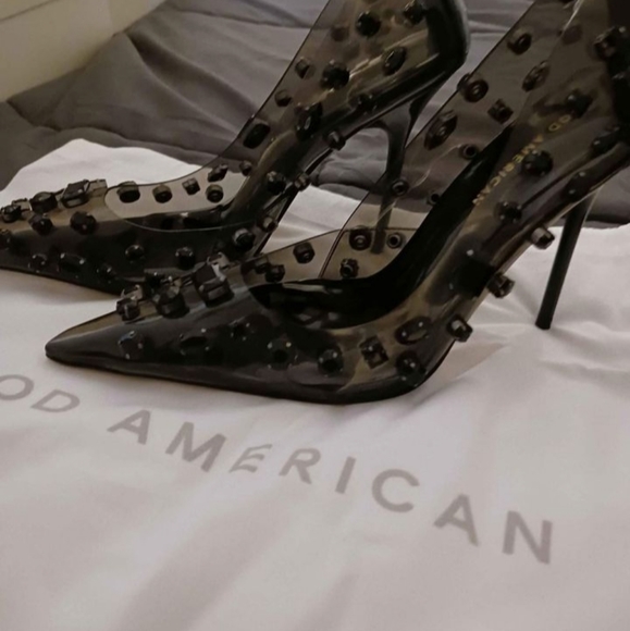 **NIB** Good American Diamonds Forever Heel - Picture 4 of 5